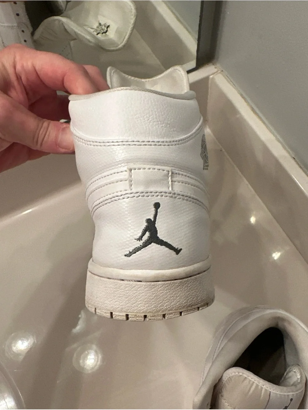 Jordan White Interior Label High-Top